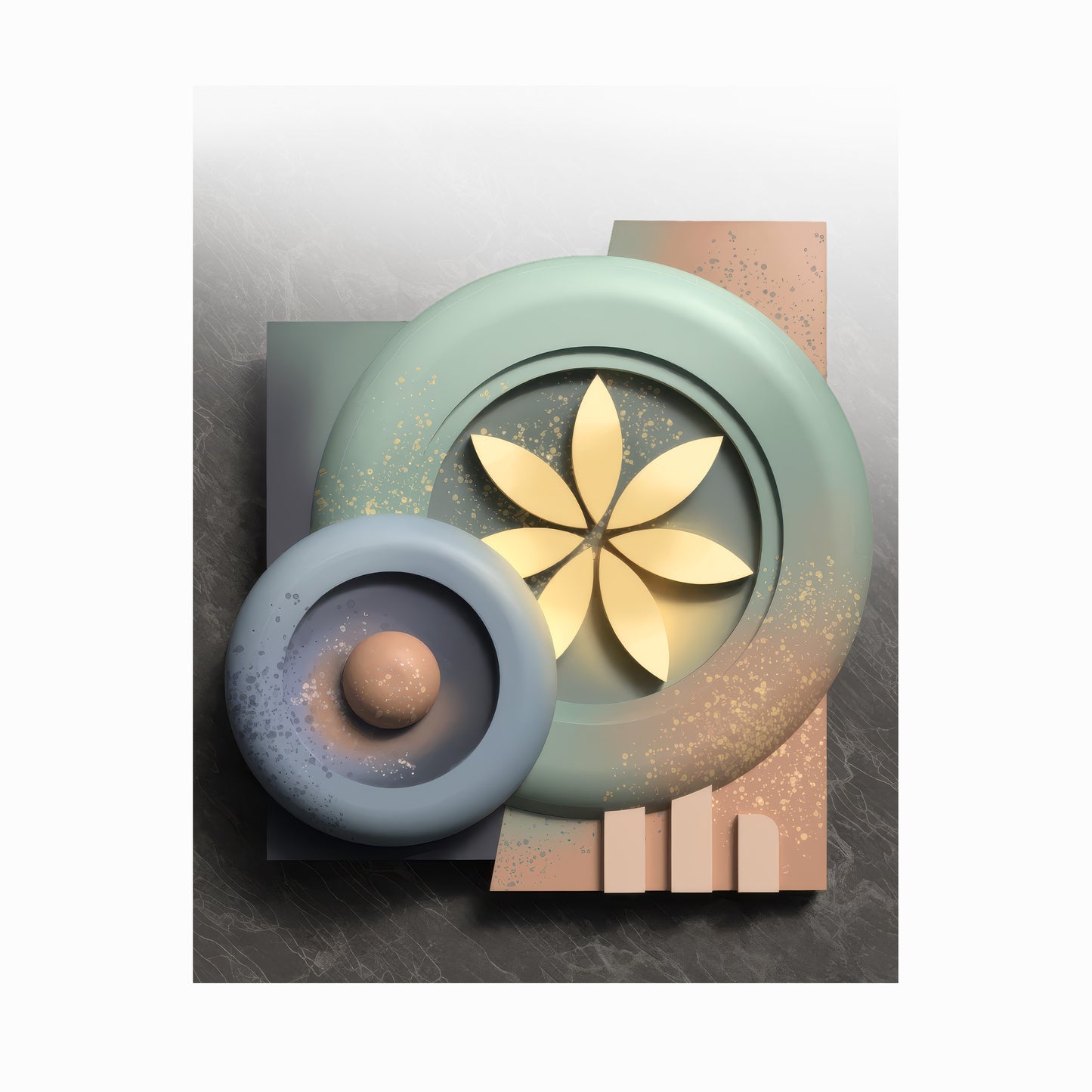 "Daisy" - Wall Sculpture