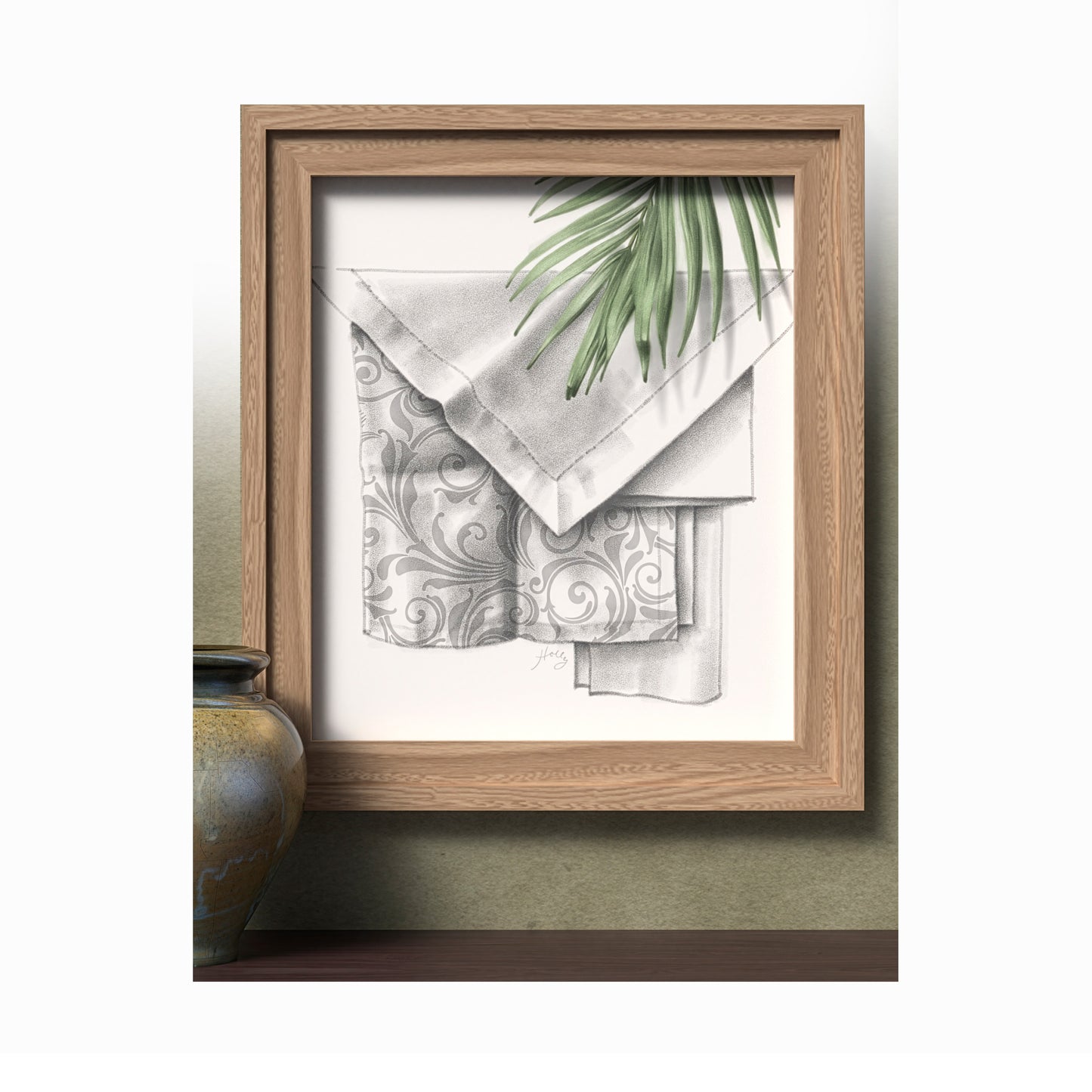 "Fabrications" - Framed Art Print