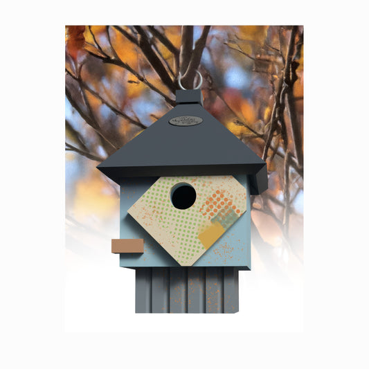 "Hatched" Handcrafted Birdhouse