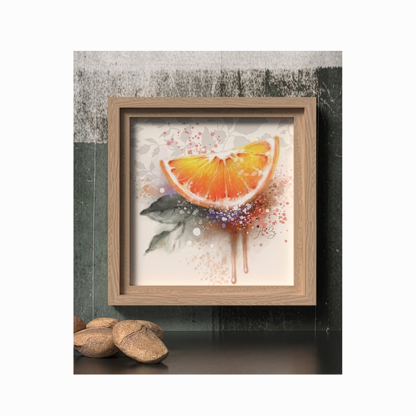 "Juiced" - Framed Art Print