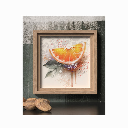 "Juiced" - Framed Art Print