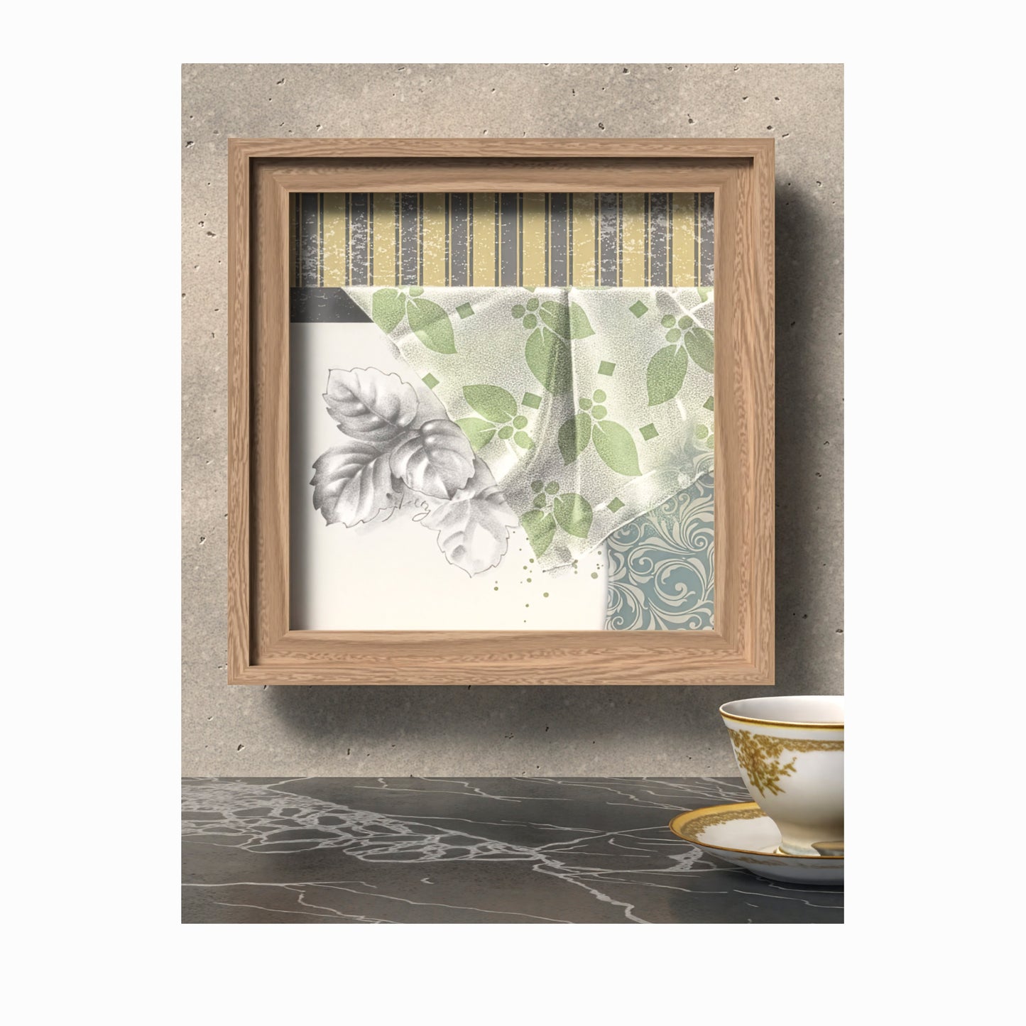 "Layers" - Framed Art Print