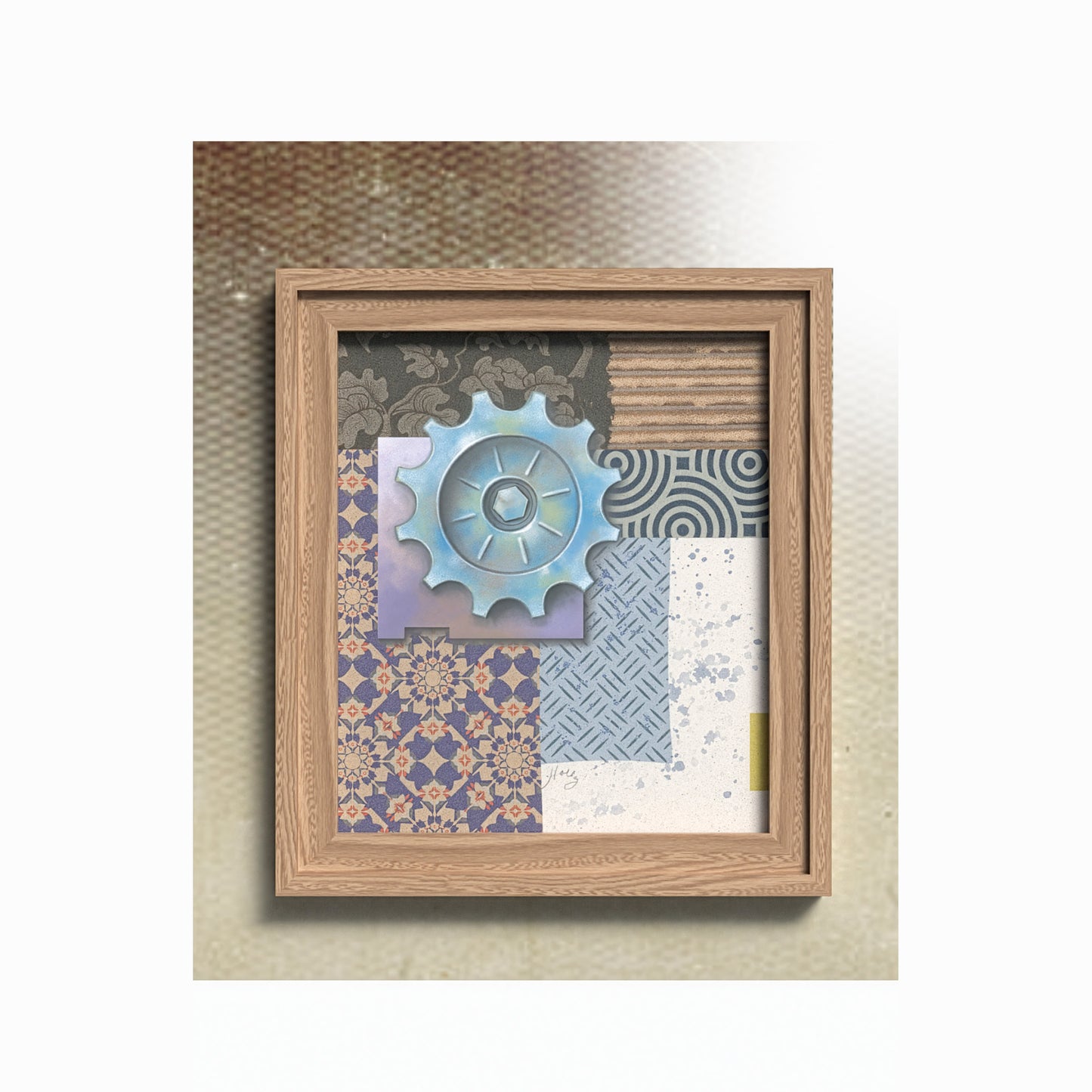 "Machinations" - Framed Art Print