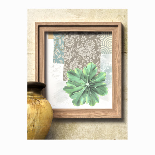 "Potted" - Framed Art Print