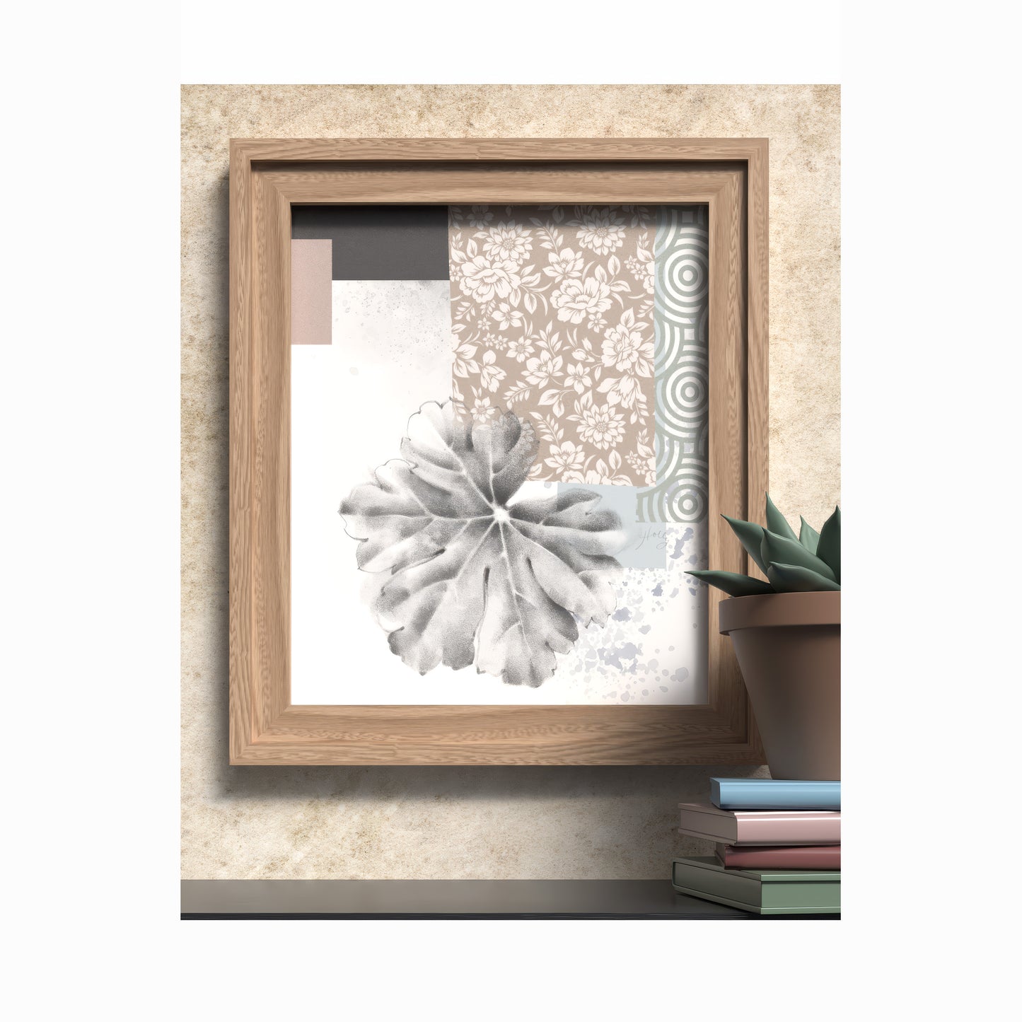 "Reminiscent" - Framed Art Print