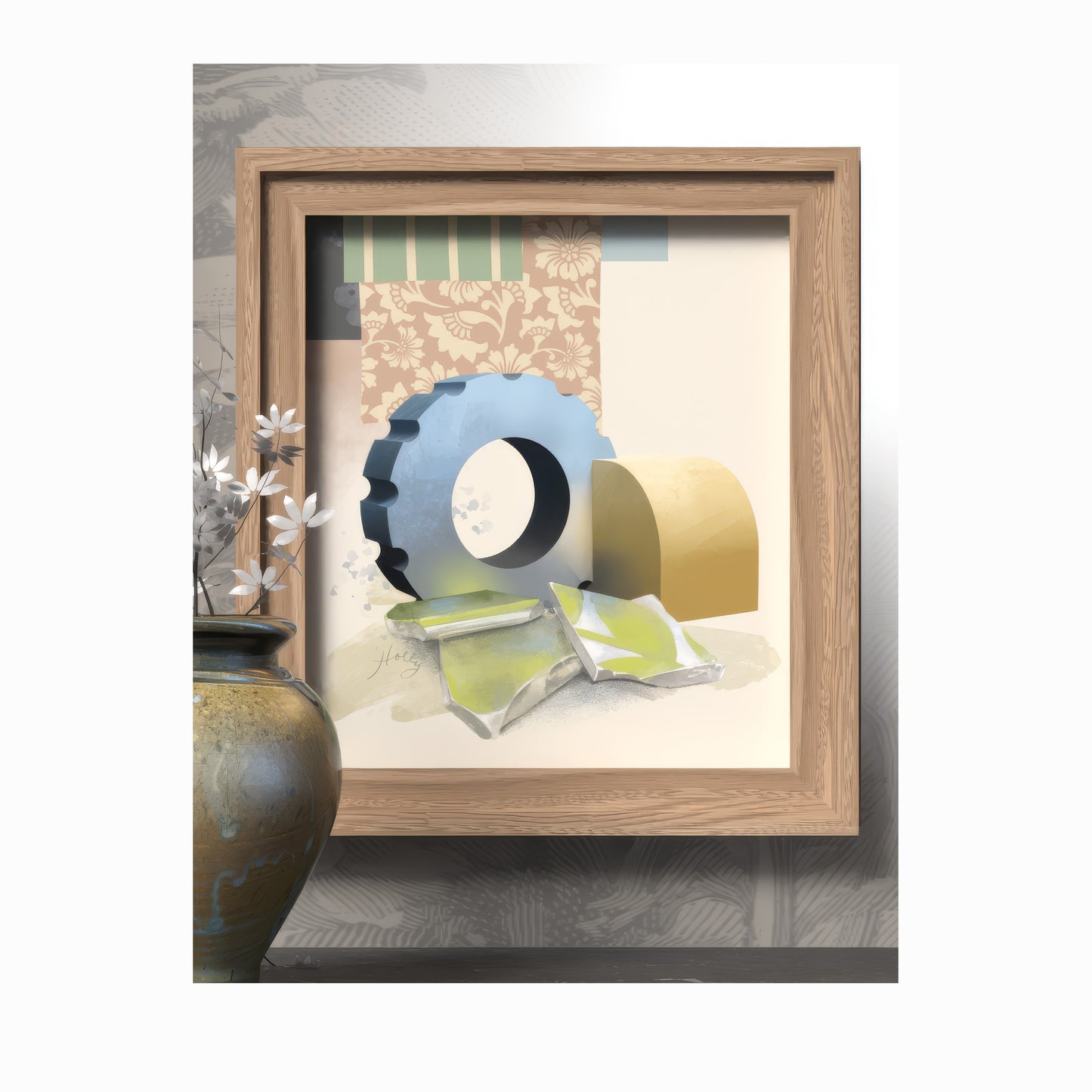 "Shards" - Framed Art Print