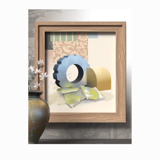 "Shards" - Framed Art Print