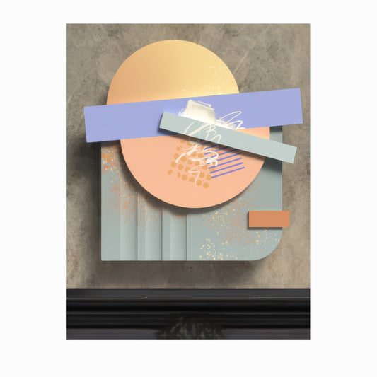 "SunMoon" Wall Sculpture